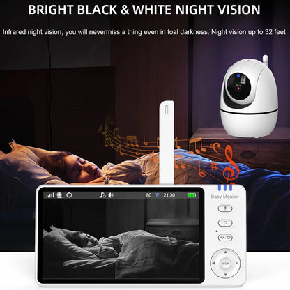 HappyMum™ Smart Baby Monitor with HD Video & Night Vision