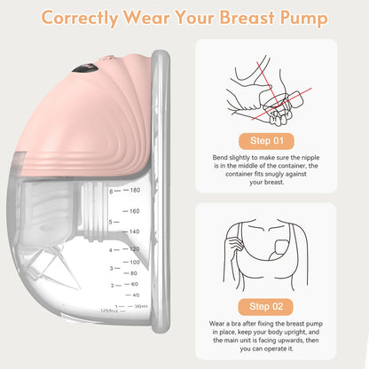 HappyMum™ Wearable Breast Pump - Painlessly Pump