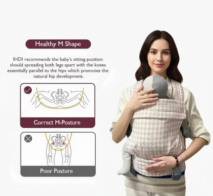 HappyMum™ Baby Wrap Carrier – Soft, Comfortable & Secure